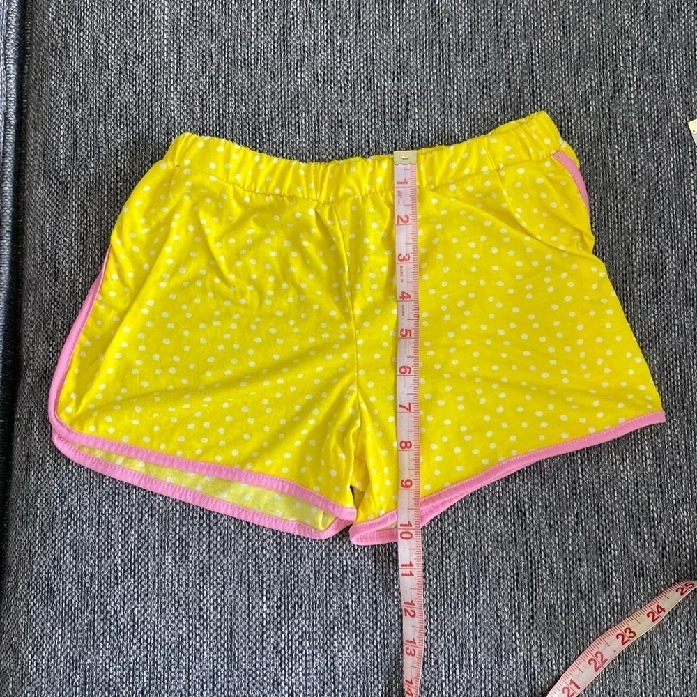 Jessica Simpson Girls shorts size 10 12 yellow pink